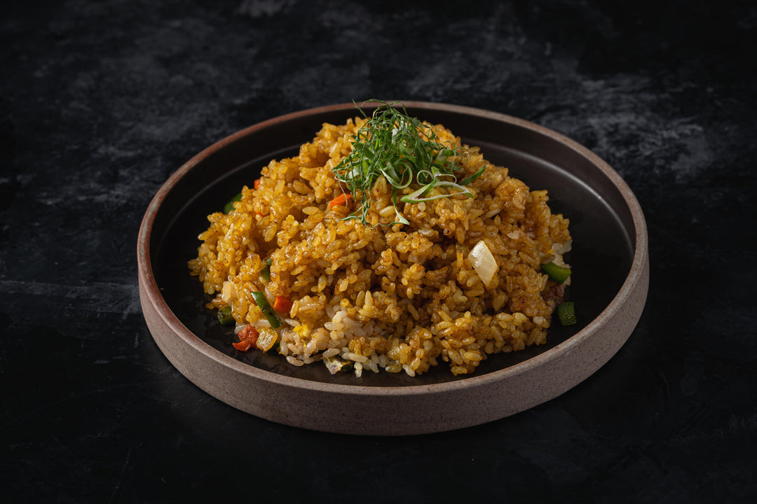 Vegetarian Curry Fried Rice