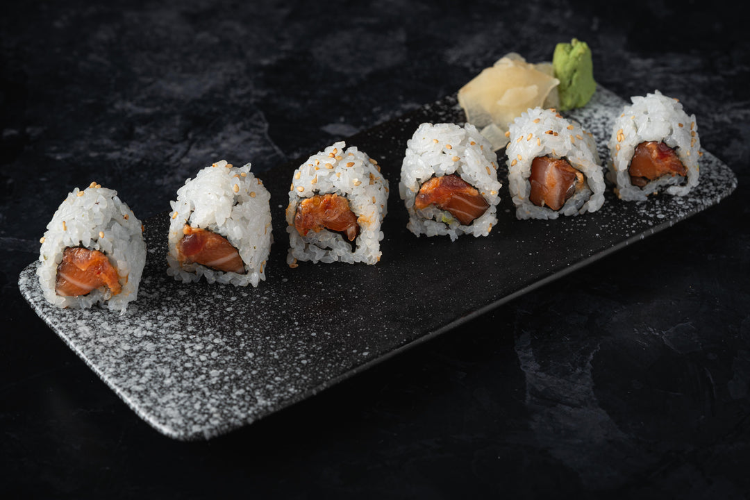 Spicy Yellowtail & Salmon Roll