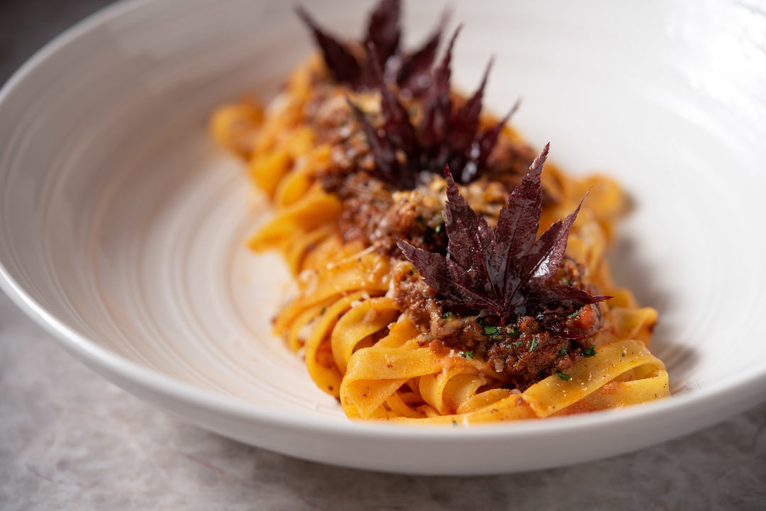 TAGLIATELLE BOLOGNESE