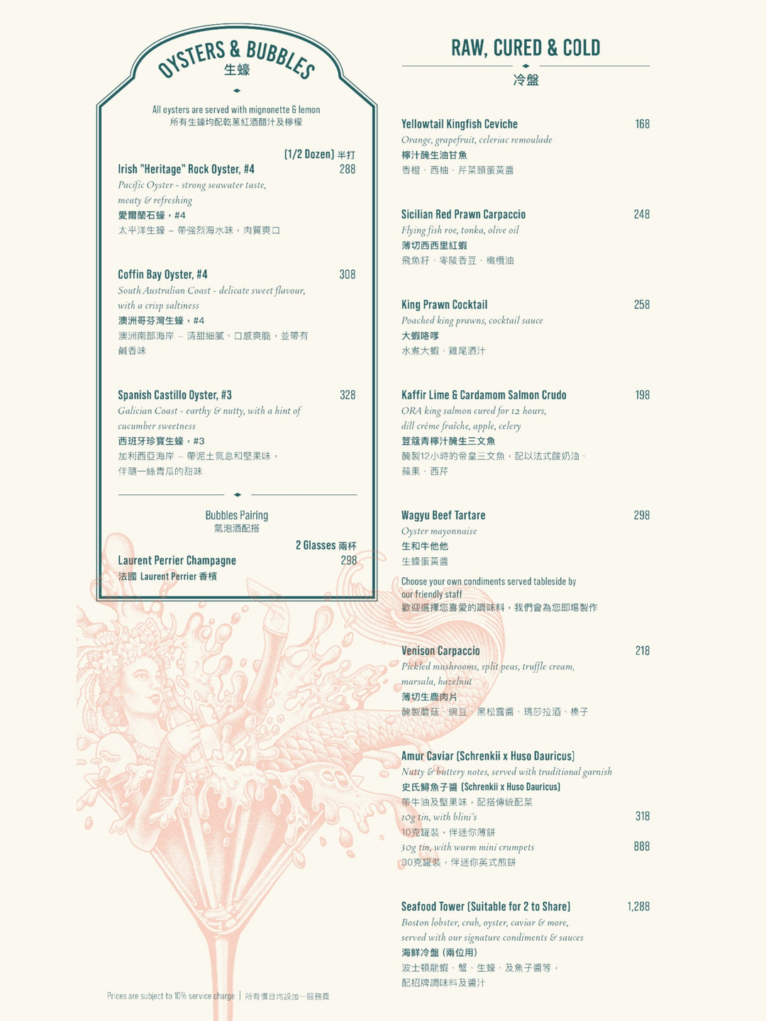 Porterhouse À La Carte Dinner Reservation (15% / 30% Off Food) [Deposit]
