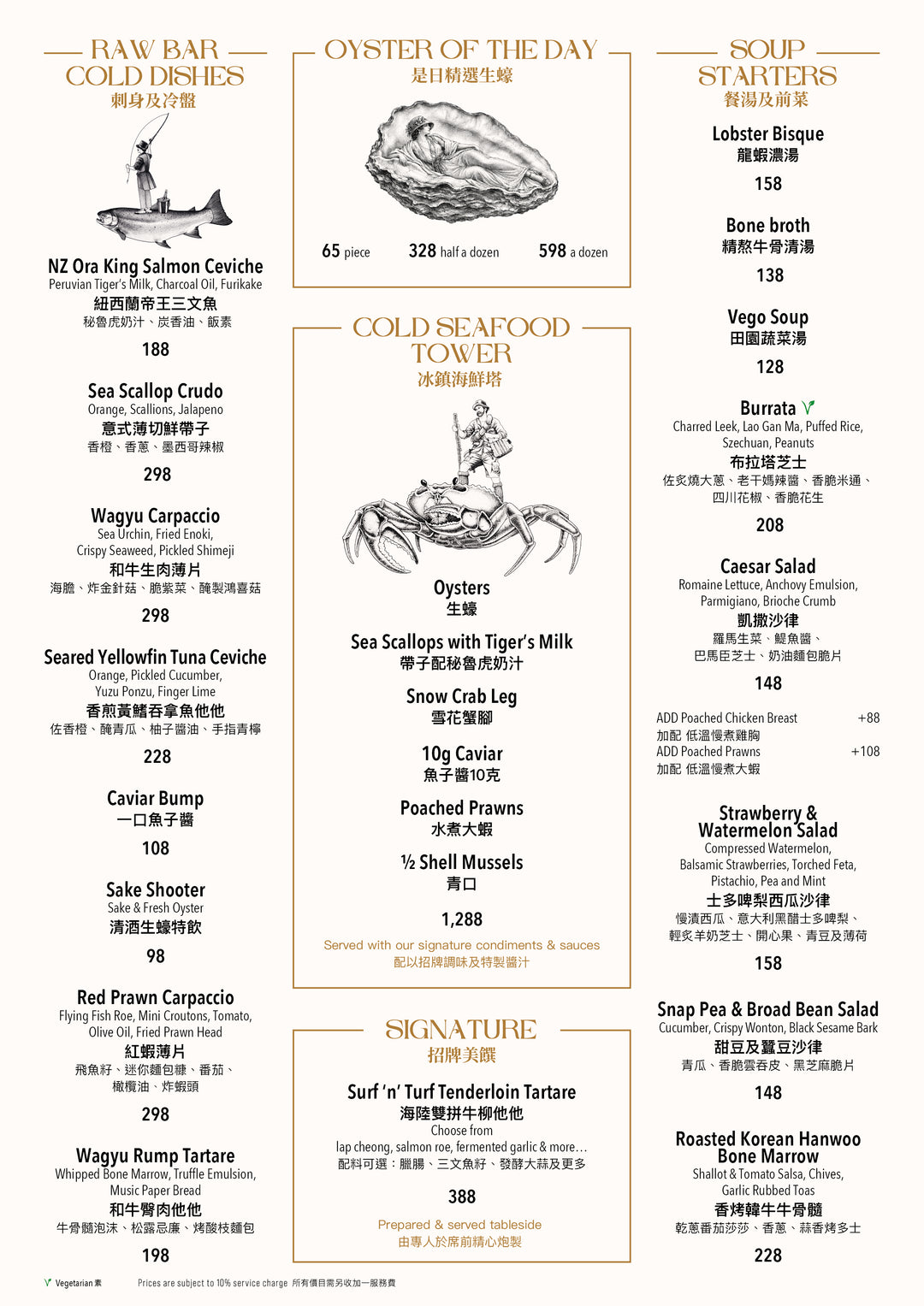 Porterhouse À La Carte Reservation