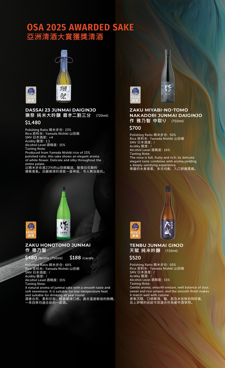 Tokio Joe Sip & Savour Tasting Menu (15% Off Food only) [Deposit]