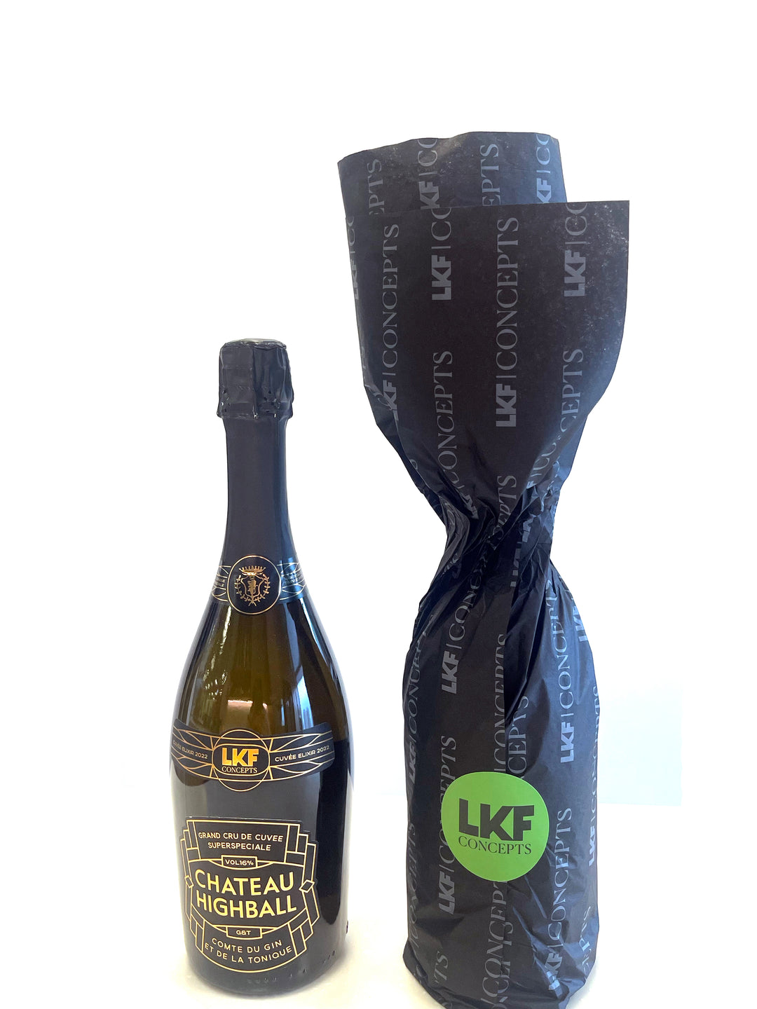 Chateau Highball Gin Tonic in Champagne Format | LKF Concepts  